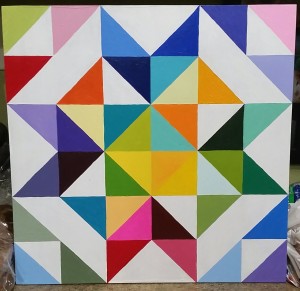 Colorful Barn Quilt